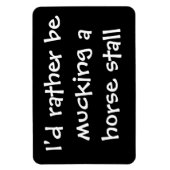 Paarden, in vrijheid, kraampjes neuken magneet (Verticaal)