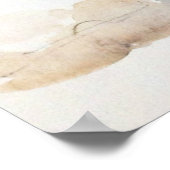 Paarden in Waterverf Portret Poster afdrukken (Hoek)