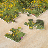 Paarden in weide legpuzzel (Zijkant)