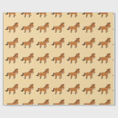 Paarden Inpakpapier (Vlak)