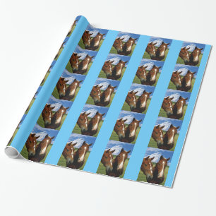 Paarden inpakpapier