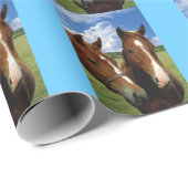 Paarden inpakpapier (Rol Hoek)