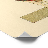 Paarden Interne anatomie Afdrukken  1917 Poster (Hoek)