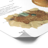 Paarden Interne anatomie Grafiek 18 x 24 inch Poster (Hoek)