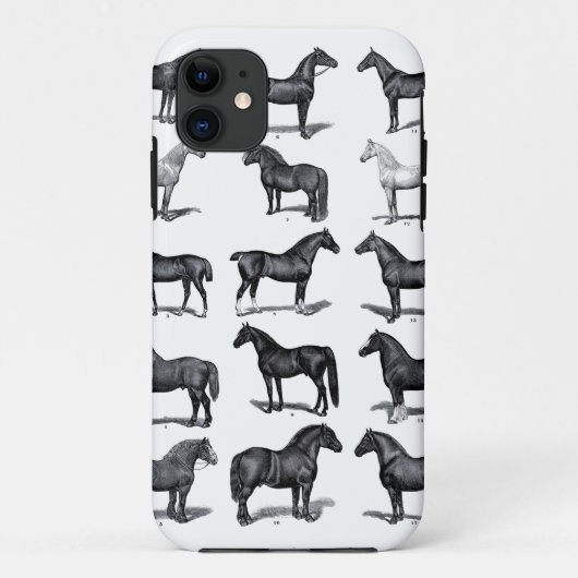 Paarden iPhone Case (Achterkant)