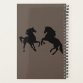 Paarden -  + Jouw tekst toevoegen / Naam Planner (Achterkant)