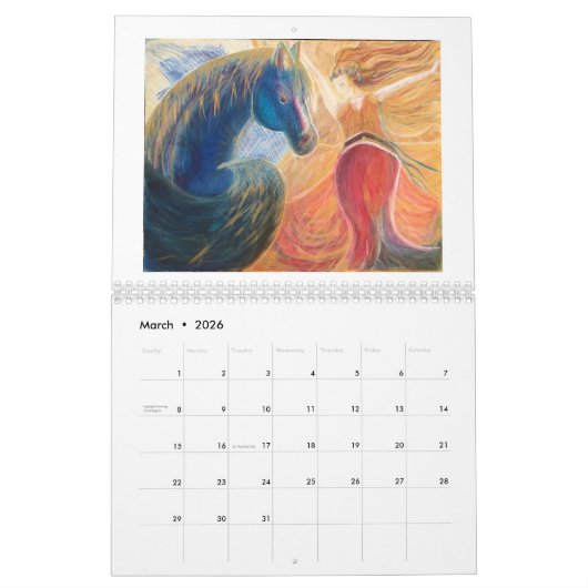 Paarden Kalender door Jackie Matthews (Mar 2026)