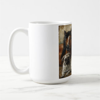 Paarden, katten en honden koffiemok