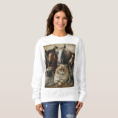 Paarden, Katten en Honden  Trui (Voorkant volledig)