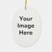 Paarden Keramisch Ornament (Voorkant)