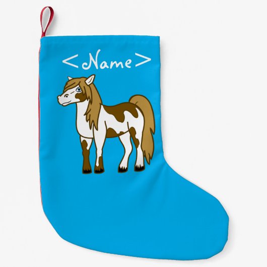 Paarden Kleine Kerstsok (Voorkant)