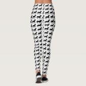 Paarden  kleuren jongleren, Yoga, oefening Leggings (Achterkant)