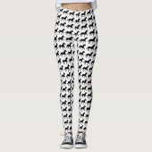 Paarden  kleuren jongleren, Yoga, oefening Leggings (Voorkant)