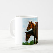 Paarden Koffiemok (Voorkant links)