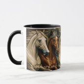 Paarden koffiemok mok (Links)