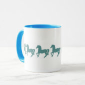 Paarden KoffieMok Mok (Voorkant links)