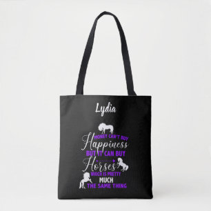 Paarden kunnen paars geld kopen Persoonlijk   Tote Bag