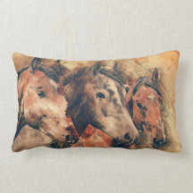 Paarden Kunstmatige Waterverf schilderen decoratie