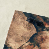 Paarden Kunstmatige Waterverf schilderen decoratie Strandlaken (In situ)