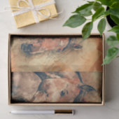 Paarden Kunstmatige Waterverf schilderen decoratie Tissuepapier (Geschenk)