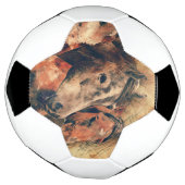 Paarden Kunstmatige Waterverf schilderen decoratie Voetbal (Gedraaid)