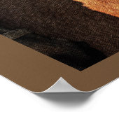 Paarden Kunstwerk Foto Poster (Hoek)