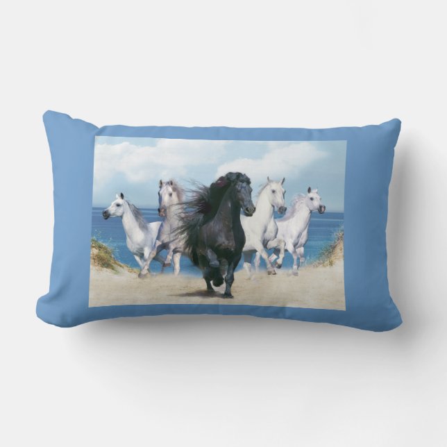 paarden kussen (Voorkant)