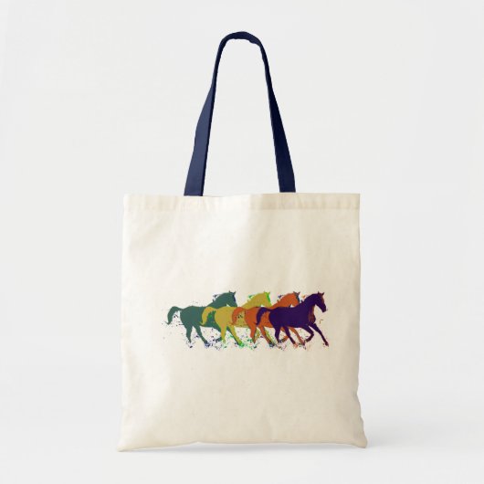 paarden, landbouwhuisdieren tote bag (Voorkant)