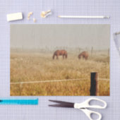 Paarden Landelijk Rustiek Decoupage Tissuepapier (Craft)