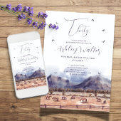 Paarden Landschap Mijlpaal Verjaardagsfeest Kaart