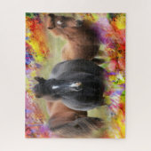 Paarden Legpuzzel (Verticaal)