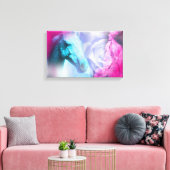 Paarden lenen ons de vleugels die we niet hebben canvas afdruk (Insitu (Woonkamer))