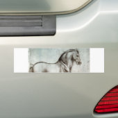 Paarden - Leonardo da Vinci Bumpersticker (Op auto)