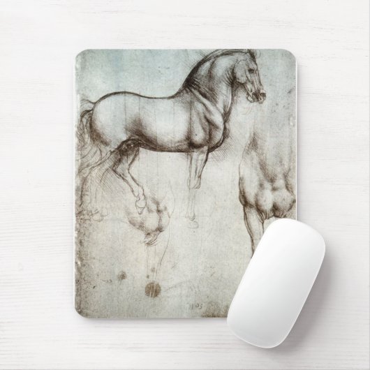 Paarden - Leonardo da Vinci Muismat (Met muis)