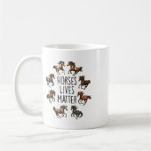 paarden leven 1 koffiemok (Links)