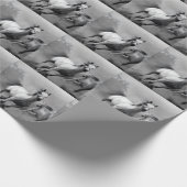 Paarden lopen cadeaupapier (Hoek)