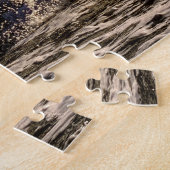 Paarden lopen in de waterpuzzel legpuzzel (Zijkant)