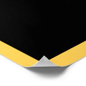 Paarden lopen in een Poster met een staaf (Hoek)