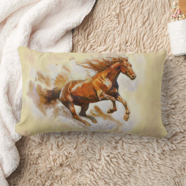 Paarden lopen kussen (Deken)