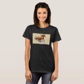 Paarden lopen t-shirt (Voorkant volledig)