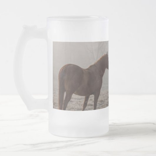 Paarden Love Frosted Mok (Links)