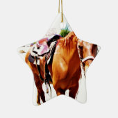 Paarden Lover_ Keramisch Ornament (Rechts)