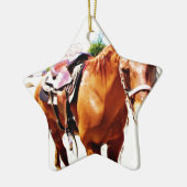 Paarden Lover_ Keramisch Ornament (Links)
