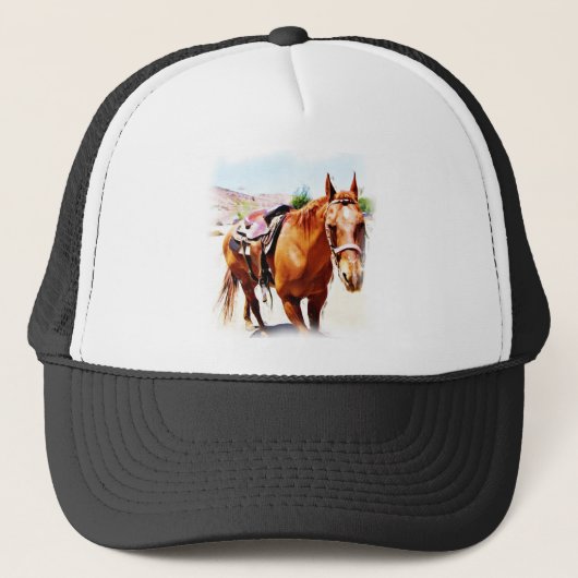Paarden Lover_ Trucker Pet (Voorkant)