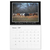 Paarden Maandelijkse kalender 2017 van Thomas Minu (Feb 2027)
