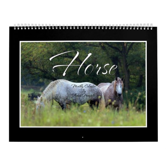 Paarden Maandkalender Door Thomas Minutolo Kalender (Hoes)