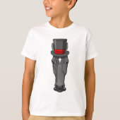 Paarden met cilinder t-shirt (Voorkant)