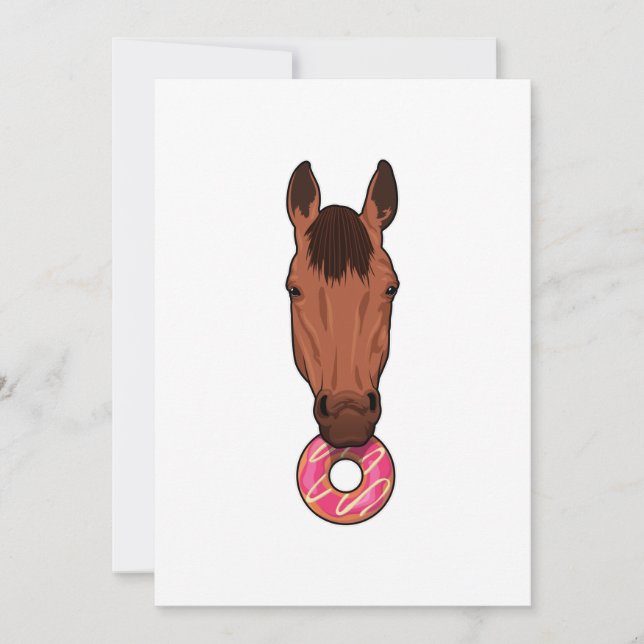 Paarden met Donut (Voorkant)
