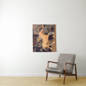 Paarden met een Ponderosa Ranch Wandkleed (In situ)