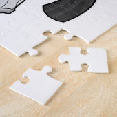 Paarden met grote schoenen legpuzzel (Zijkant)